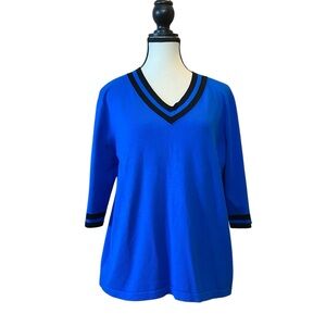 Cashmere cotton Lycra blend sweater EUC MEDIUM